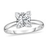 Thumbnail Image 0 of Diamond Solitaire Ring 1-1/3 ct tw Princess 14K White Gold (I2/I)