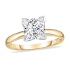 Thumbnail Image 1 of Diamond Solitaire Ring 1-1/3 ct tw Princess 14K Yellow Gold (I2/I)