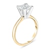Thumbnail Image 2 of Diamond Solitaire Ring 1-1/3 ct tw Princess 14K Yellow Gold (I2/I)
