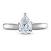 Thumbnail Image 3 of Diamond Solitaire Ring 1 ct tw Pear-shaped 14K White Gold (I2/I)