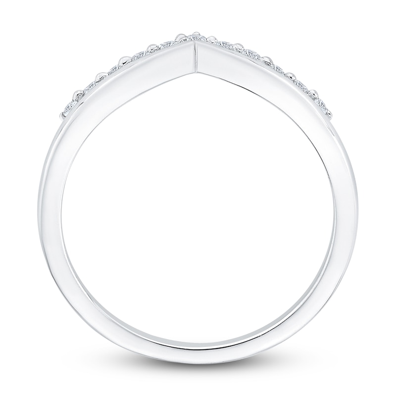 Main Image 3 of Diamond Bridal Set 1 ct tw Marquise/Round 14K White Gold