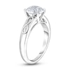 Thumbnail Image 1 of Diamond Solitaire Infinity Engagement Ring 1-1/2 ct tw Round 14K White Gold (I2/I)