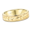 Thumbnail Image 1 of Kirk Kara Men's Floral Wedding Band 14K Yellow Gold