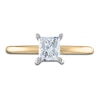 Thumbnail Image 3 of Diamond Solitaire Ring 1 ct tw Princess 14K Yellow Gold (I2/I)