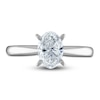 Thumbnail Image 2 of Diamond Solitaire Ring 3/4 ct tw Oval 14K White Gold (I2/I)