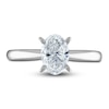 Thumbnail Image 3 of Diamond Solitaire Ring 3/4 ct tw Oval 14K White Gold (I2/I)
