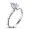 Thumbnail Image 1 of Diamond Solitaire Ring 3/4 ct tw Pear 14K White Gold (I2/I)