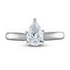 Thumbnail Image 3 of Diamond Solitaire Ring 3/4 ct tw Pear 14K White Gold (I2/I)