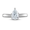 Thumbnail Image 2 of Diamond Solitaire Ring 3/4 ct tw Pear 14K White Gold (I2/I)