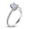 Thumbnail Image 2 of Diamond Solitaire Ring 3/4 ct tw Emerald 14K White Gold (I2/I)