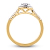 Thumbnail Image 1 of Diamond Engagement Ring 3/8 ct tw Round 14K Yellow Gold