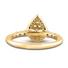 Thumbnail Image 3 of Diamond Engagement Ring 3/8 ct tw Round 14K Yellow Gold