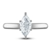 Thumbnail Image 3 of Diamond Solitaire Ring 1 ct tw Marquise 14K White Gold (I2/I)