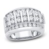 Thumbnail Image 0 of Men's Diamond Ring 3 ct tw Round 14K White Gold