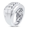Thumbnail Image 1 of Men's Diamond Ring 3 ct tw Round 14K White Gold