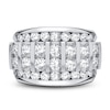 Thumbnail Image 2 of Men's Diamond Ring 3 ct tw Round 14K White Gold