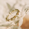 Thumbnail Image 4 of Juliette Maison Natural Emerald Ring 10K Rose Gold