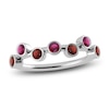 Thumbnail Image 1 of Juliette Maison Natural Garnet & Natural Rhodolite Garnet Ring 10K White Gold