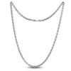 Thumbnail Image 2 of Solid Square Cable Chain Necklace Sterling Silver 24" 5.0mm