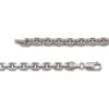 Thumbnail Image 3 of Solid Square Cable Chain Necklace Sterling Silver 24" 5.0mm