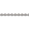 Thumbnail Image 4 of Solid Square Cable Chain Necklace Sterling Silver 24" 5.0mm