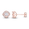 Thumbnail Image 2 of Diamond Earrings 3/8 ct tw Round 10K Rose Gold
