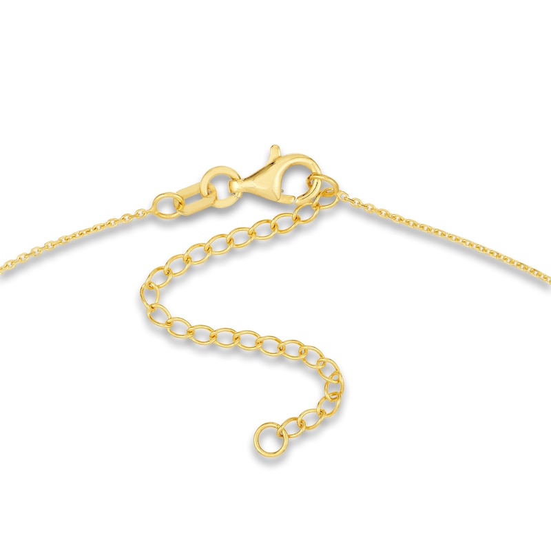 Main Image 3 of Mariner Link Pendant Necklace 14K Yellow Gold 18"