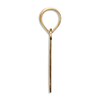 Thumbnail Image 2 of Initial Q Necklace 14K Yellow Gold 18"