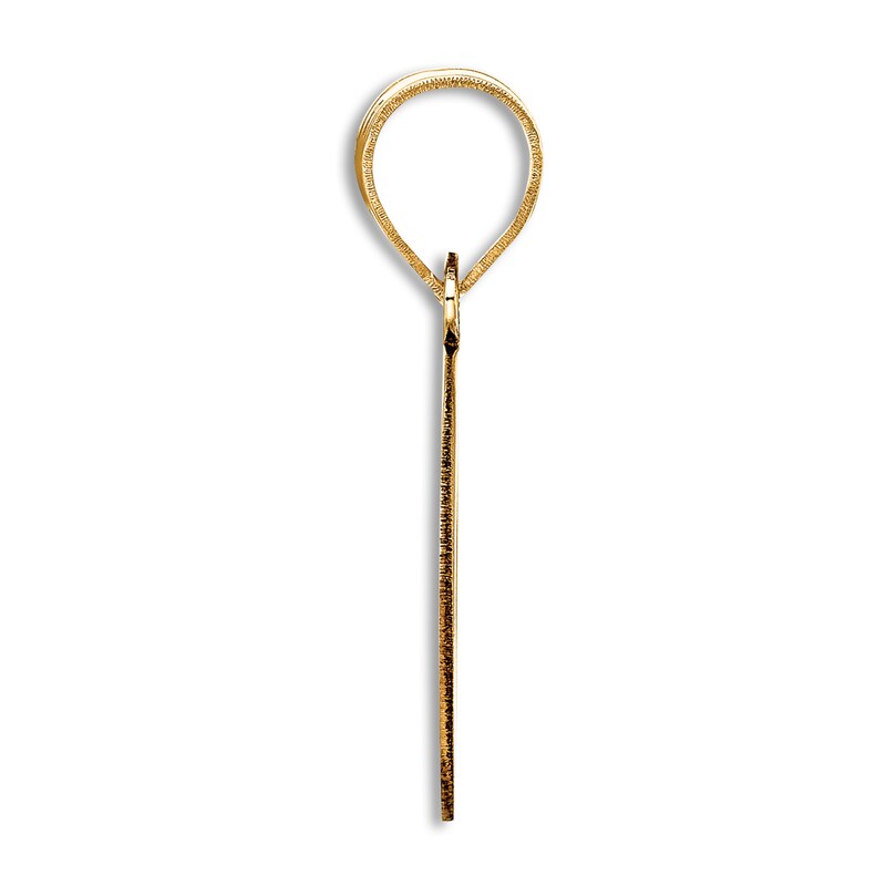 Main Image 2 of Initial Q Necklace 14K Yellow Gold 18"