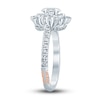 Thumbnail Image 1 of Pnina Tornai Diamond Engagement Ring 1-1/4 ct tw Oval/Baguette /Round 14K White Gold