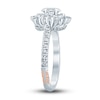 Thumbnail Image 2 of Pnina Tornai Diamond Engagement Ring 1-1/4 ct tw Oval/Baguette /Round 14K White Gold