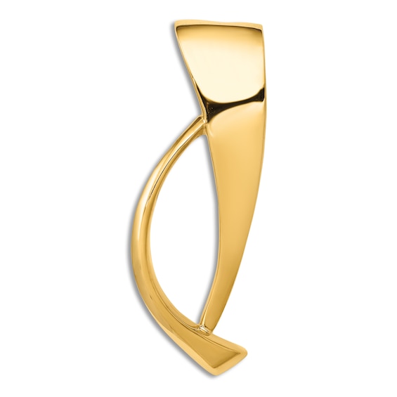 Jared The Galleria Of Jewelry Modern Slide Charm 14K Yellow Gold