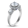 Thumbnail Image 2 of Vera Wang WISH Diamond Engagement Ring 2-1/4 ct tw Round 18K White Gold