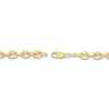 Thumbnail Image 2 of Italia D'Oro Hollow Puffy Mariner Link Bracelet 14K Yellow Gold 8"