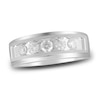 Thumbnail Image 1 of Men's Diamond Anniversary Ring 1 ct tw Round 14K White Gold