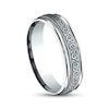 Thumbnail Image 2 of Celtic Knot Wedding Band 14K White Gold 6.0mm