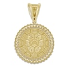 Thumbnail Image 4 of The New Fashioned Men's Lab-Created Ruby Charm 1/4 ct tw Bourbon-Colored & White Diamonds 10K Yellow Gold