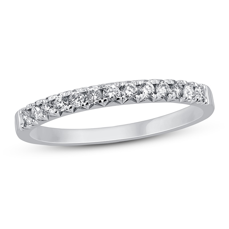 Diamond Anniversary Ring 1/4 ct tw Round 14K White Gold