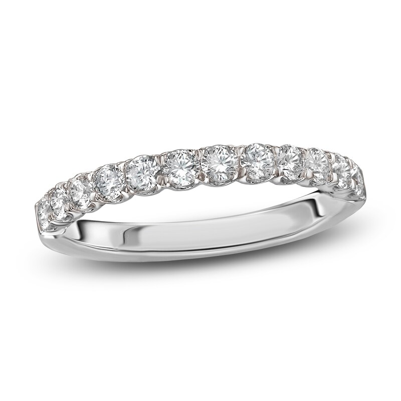 Diamond Anniversary Band 1/2 ct tw Round 14K White Gold