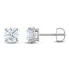 Thumbnail Image 1 of Certified Round-Cut Diamond Solitaire Stud Earrings 1/2 ct tw Platinum (VS2/F)