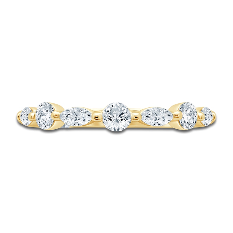 Main Image 3 of Pnina Tornai Round & Marquise-Cut Diamond Ring 5/8 ct tw 14K Yellow Gold