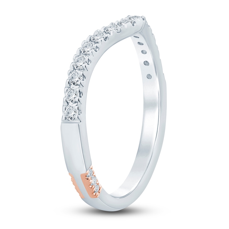 Main Image 2 of Pnina Tornai Diamond Contour Wedding Band 1/3 ct tw 14K White Gold