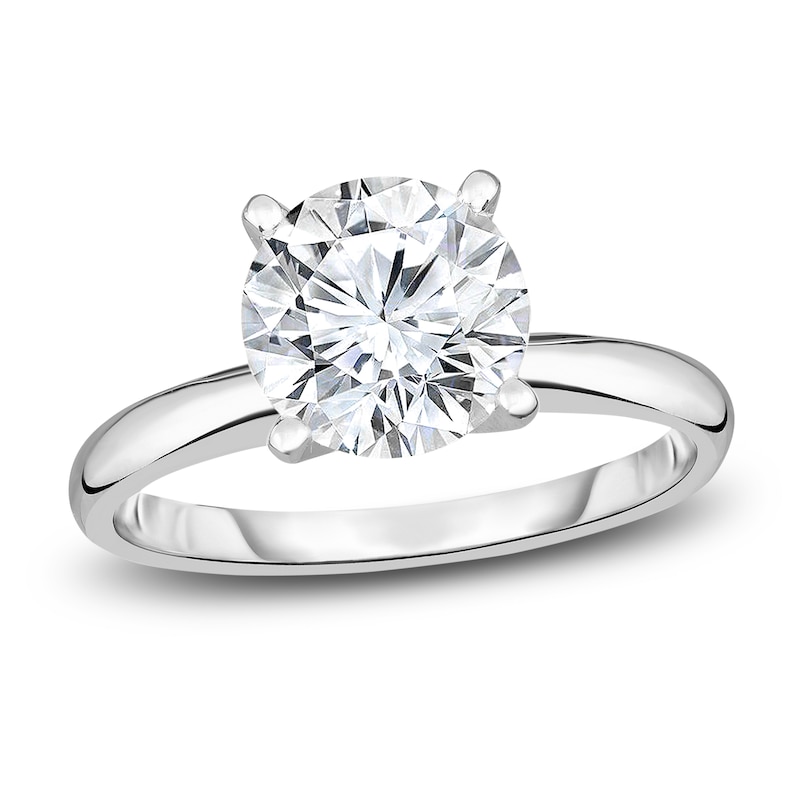 Main Image 1 of Diamond Solitaire Ring 2 ct tw 14K White Gold (I/I2)