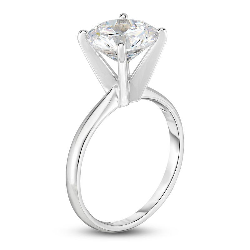 Main Image 2 of Diamond Solitaire Ring 3 ct tw 14K White Gold (I/I2)