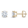 Thumbnail Image 0 of Certified Round-Cut Diamond Solitaire Stud Earrings 1-1/5 ct tw 14K Yellow Gold (I/I1)