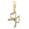 Thumbnail Image 2 of Charm'd by Lulu Frost Diamond Bow Charm 1/2 ct tw 10K Yellow Gold