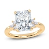 Thumbnail Image 1 of Radiant-Cut Created By Jared Studio Lab-Grown Diamond Engagement Ring 3-1/6 ct tw 14K Yellow Gold
