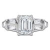 Thumbnail Image 3 of Emerald-Cut Created By Jared Studio Lab-Grown Diamond Engagement Ring 3-1/2 ct tw 14K White Gold