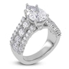 Thumbnail Image 2 of Pear-Shaped Created By Jared Studio Lab-Grown Diamond Engagement Ring 3-3/4 ct tw 14K White Gold