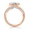 Thumbnail Image 2 of J'Lure Lab-Grown Diamond Carre Step-Cut Engagement Ring 2-3/8 ct tw 18K Rose Gold
